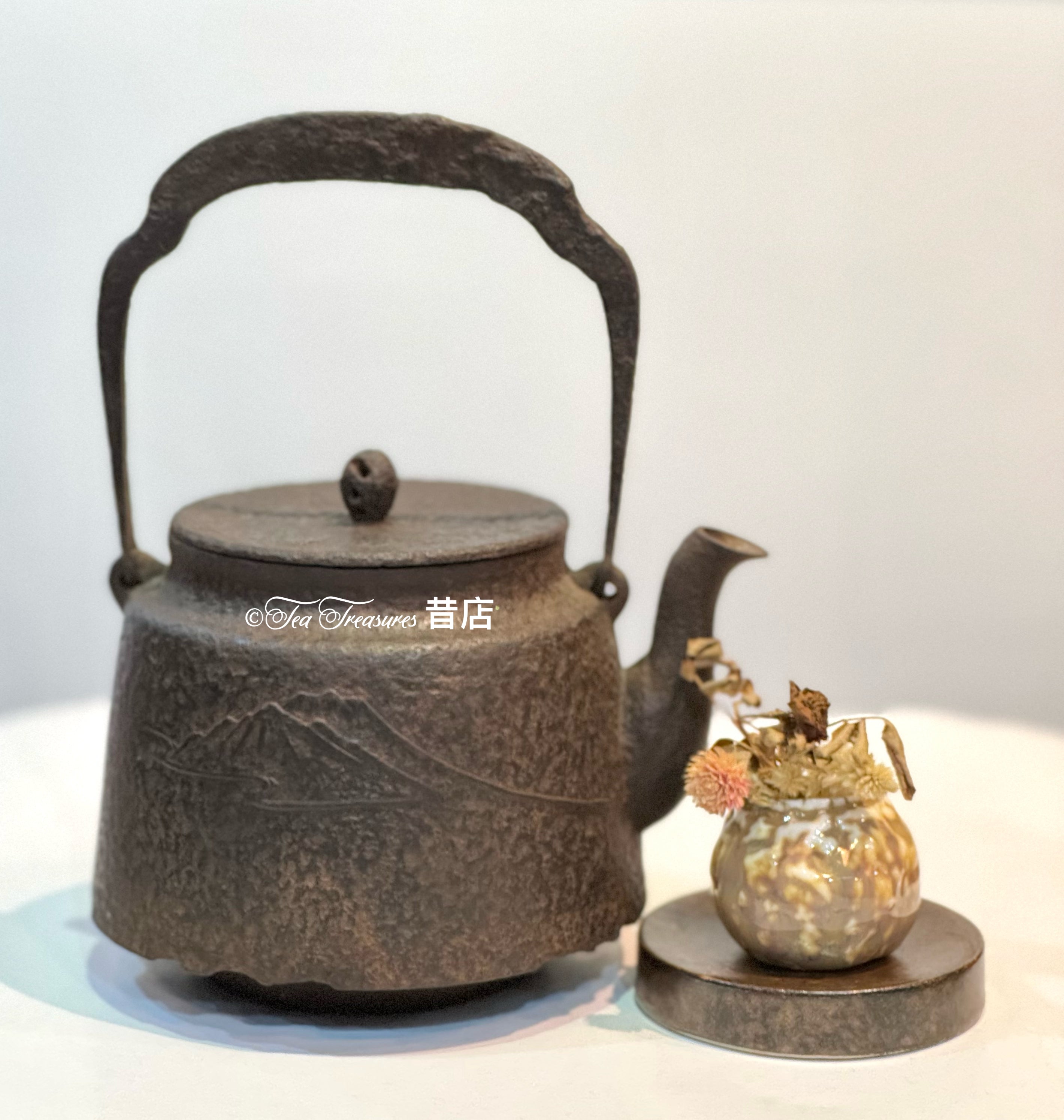 盛久工房尾垂型砂鐵壺 Suzuki Morihisa Sand Iron Kettle