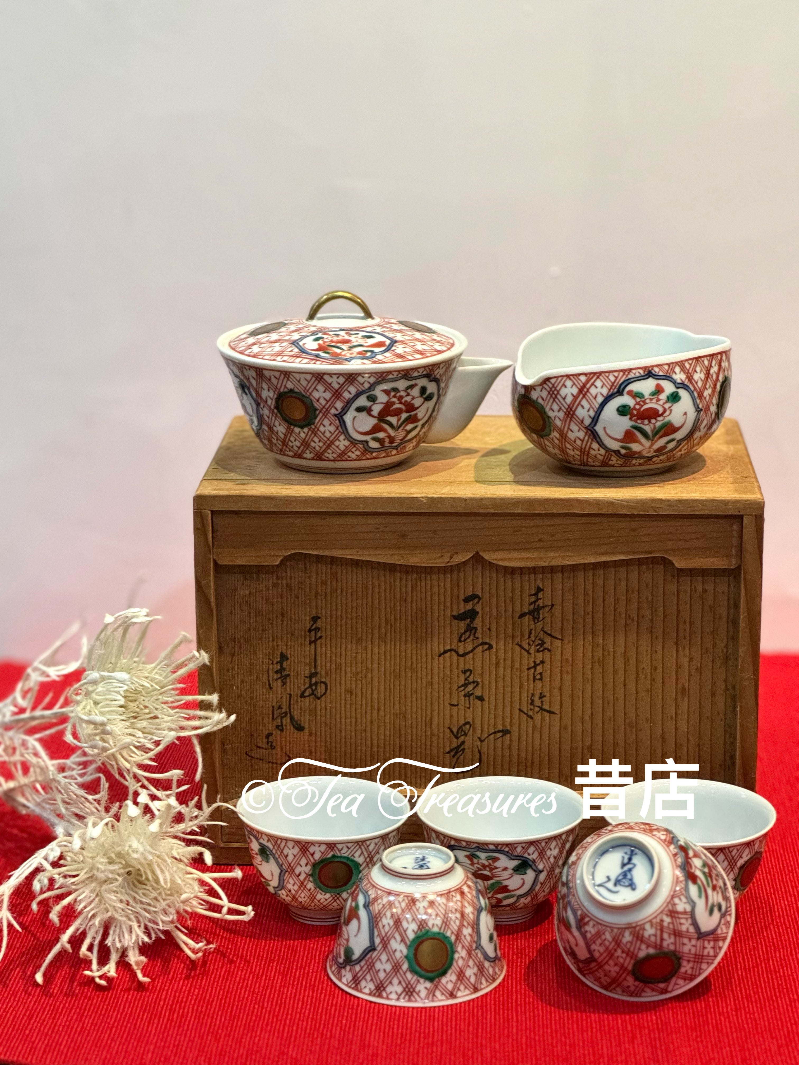 「清水燒」茶具套裝：平安清鳳