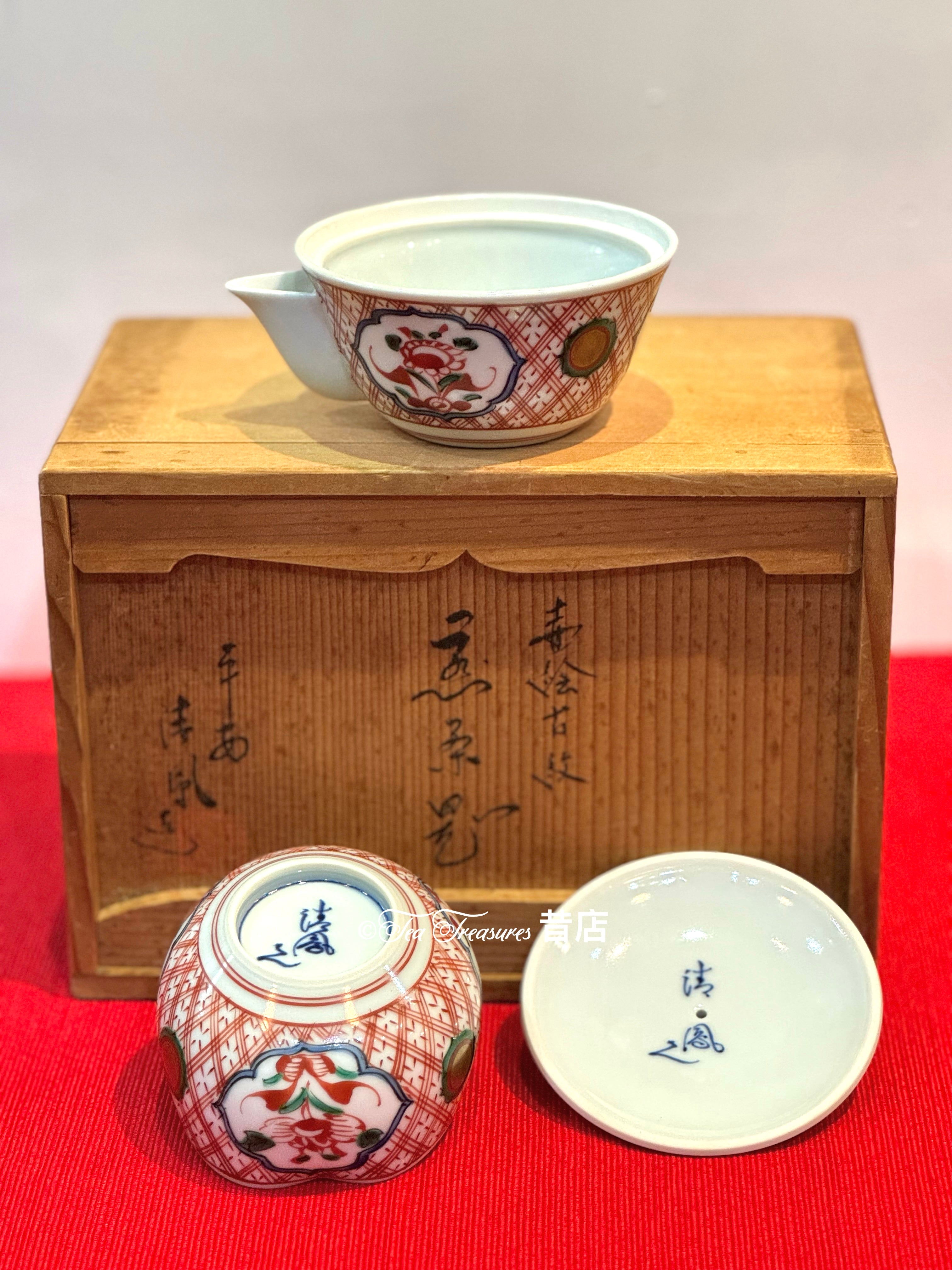 「清水燒」茶具套裝：平安清鳳