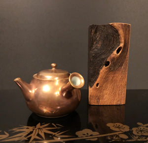 Pot-4 Gold-glazed Side-handled Tea Pot 九谷燒金釉側把壶